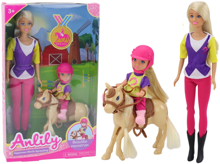 Лялька Lean Toys Анлілі 30 см з немовлям 12 см + аксесуари (5905884455180) - зображення 2