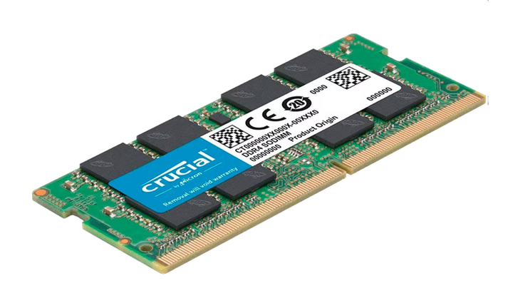 Оперативная память Crucial 16 GB SO-DIMM DDR4 3200 MHz (CT16G4SFRA32A) - Фото 2 Оперативная память Crucial 16 GB SO-DIMM DDR4 3200 MHz (CT16G4SFRA32A) - изображение 2