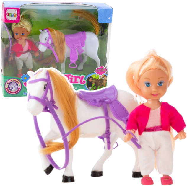 Mini laleczka Lean Toys z akcesoriami 12 cm (5905991058830) - obraz 2