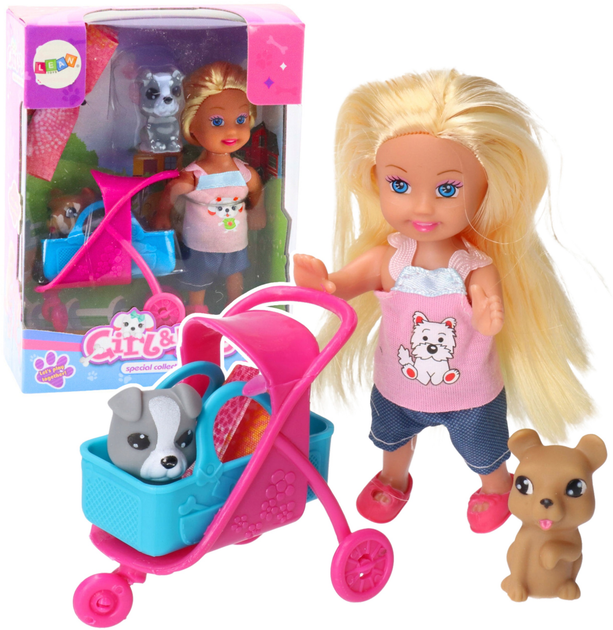 Mini laleczka Lean Toys z akcesoriami 11 cm (5905991058878) - obraz 2