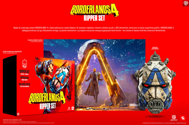  Гра PS5: Borderlands 4 Ripper Set + Borderlands 4 (Blu-ray диск) (5908305250180) - зображення 2