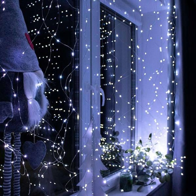 Kurtyna świetlna Springos CL4023 300 LED - obraz 3