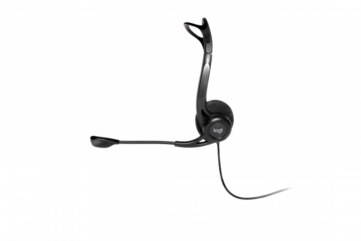 Комп'ютерна гарнітура Logitech PC 960 Stereo Headset USB (981-000100) - Фото 4 Комп'ютерна гарнітура Logitech PC 960 Stereo Headset USB (981-000100) - зображення 4