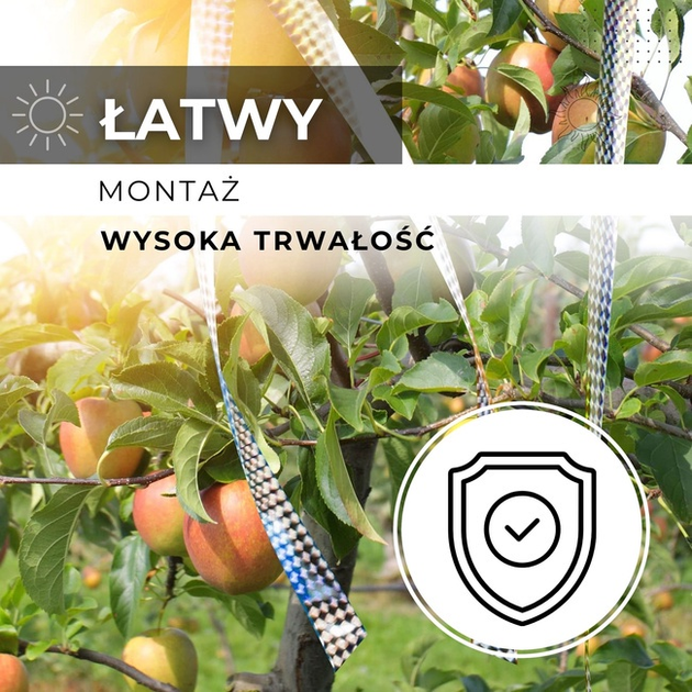 Taśma odstraszająca ptaki Springos GA0005 70 m (5907719448329) - obraz 5