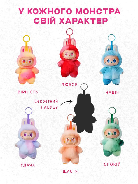 ラブブ　big into Energy LUCK Лабубу Labubu Big into Energy series 3 поколение серия