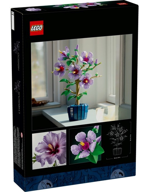 Конструктор LEGO Botanicals Гібіскус 660 деталей (10372) - зображення 12