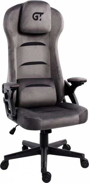 Кресло для геймеров GT Racer X-5993 Gray - Фото 3 Кресло для геймеров GT Racer X-5993 Gray - изображение 3