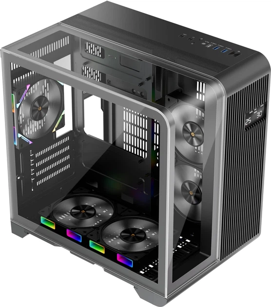 Корпус 1stPlayer RT6 Black (RT6-BK) - Фото 3 Корпус 1stPlayer RT6 Black (RT6-BK) - зображення 3