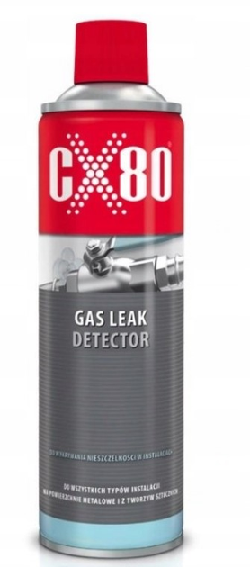 Spray do wykrywania nieszczelności instalacji gazowych CX-80 500 ml (5903641482813) - obraz 1