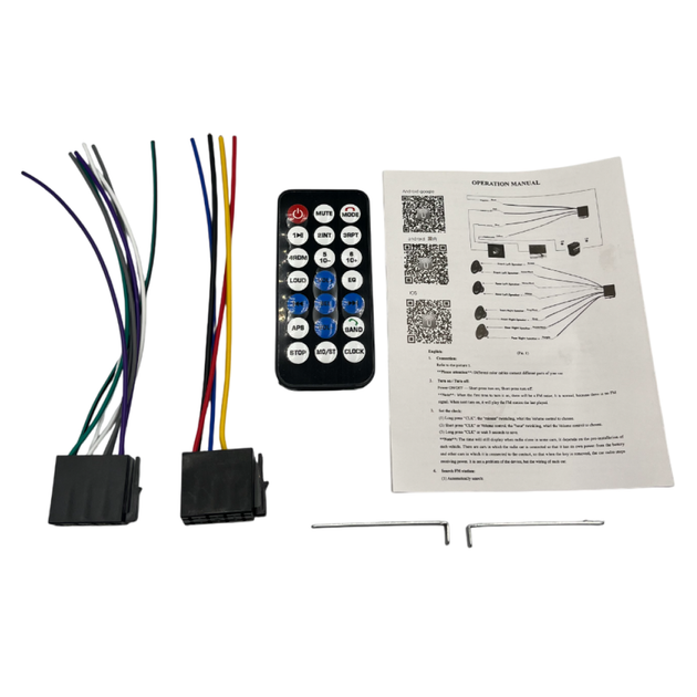 Автомобильная магнитола 1DIN мультимедийный центр Blaskar с AUX и USB 02181 - Фото 6 Автомобильная магнитола 1DIN мультимедийный центр Blaskar с AUX и USB 02181 - изображение 6