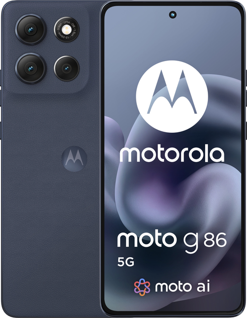 Smartfon Motorola Moto G86 5G 8/256GB Spellbound (PB7L0086SE) - obraz 1