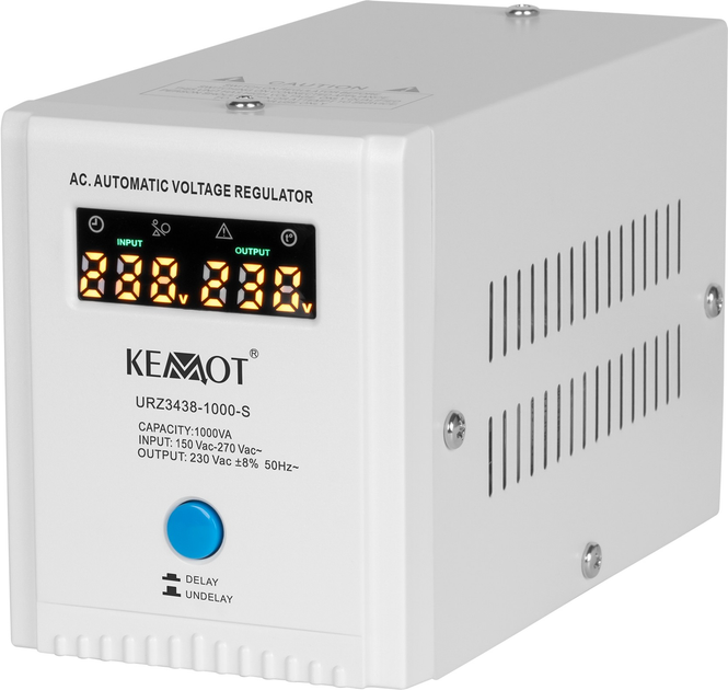 Stabilizator napięcia Kemot SER-1000-S 1000VA 8% (5901890115865) - obraz 1