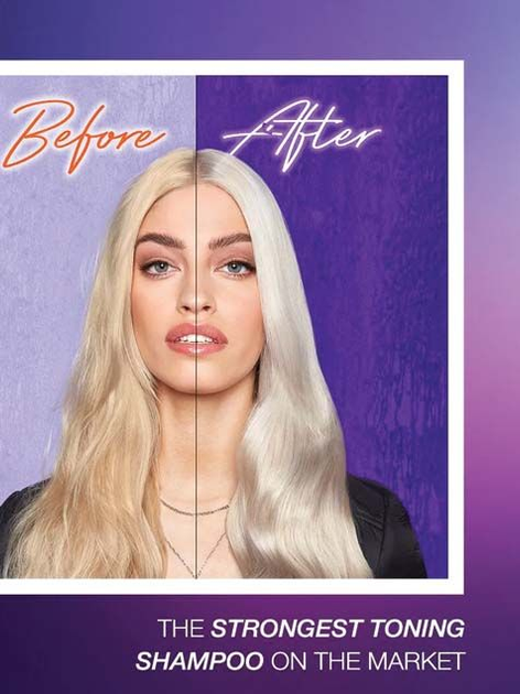Відтіночний шампунь для волосся Fudge Clean Blonde Damage Rewind Violet-Toning 1000 мл (5060420335637) - зображення 3