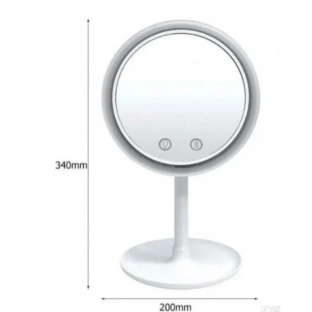 Дзеркало з підсвіткою і вентилятором Beauty Breeze Mirror - зображення 5