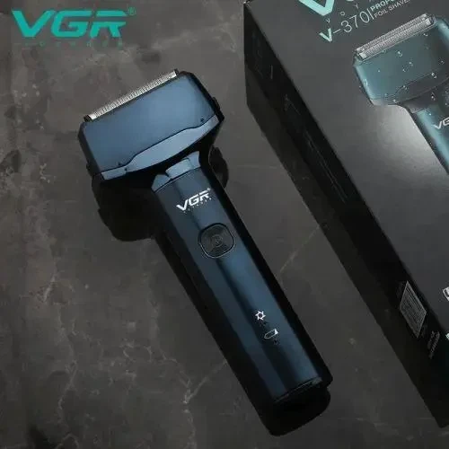 Электробритва VGR V-370 роторная для влажного и сухого бритья сеточная - изображение 3