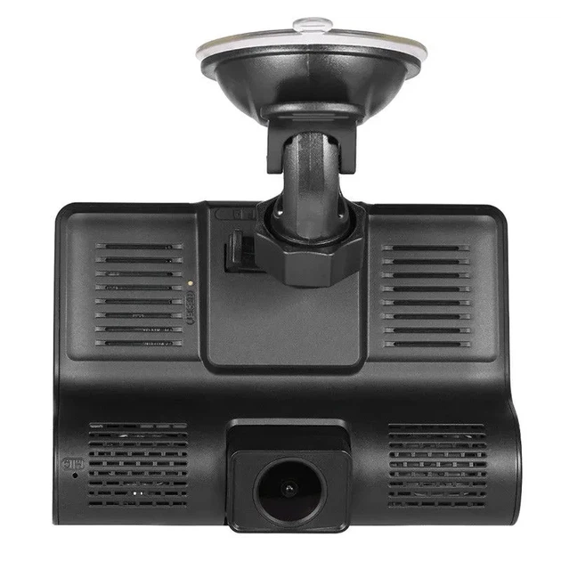 Автомобільний реєстратор, 4"1080P FHD РК-екран, 3 об'єктиви, камера заднього огляду, огляд 170. нічним баченням - зображення 6