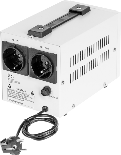 Стабілізатор напруги Kemot SER-500 500VA 5% (5901890025256) - зображення 4