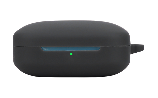 Чехол-накладка DK для OnePlus Buds 3 | Silicone Candy Friendly с карабином (black) - Фото 2 Чехол-накладка DK для OnePlus Buds 3 | Silicone Candy Friendly с карабином (black) - изображение 2
