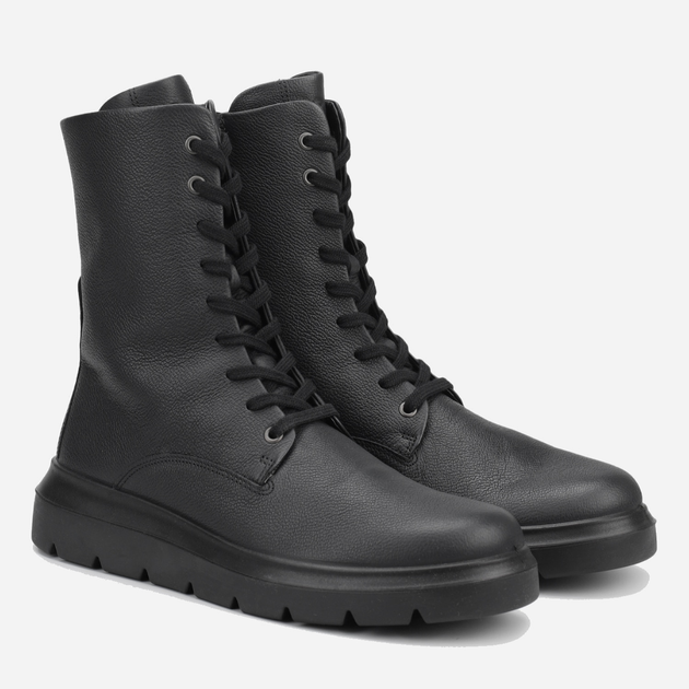 Glany damskie skórzane wysokie ECCO Nouvelle 21621301001 36 23 cm Czarne (194890904644) - obraz 3