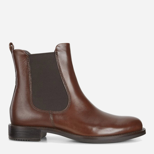 Sztyblety damskie skórzane ECCO Sartorelle 25 26650301014 39 25 cm Brązowe (809702438421) - obraz 1