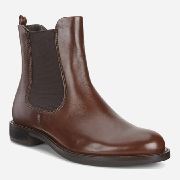 Sztyblety damskie skórzane ECCO Sartorelle 25 26650301014 41 26.8 cm Brązowe (809702438445) - obraz 3