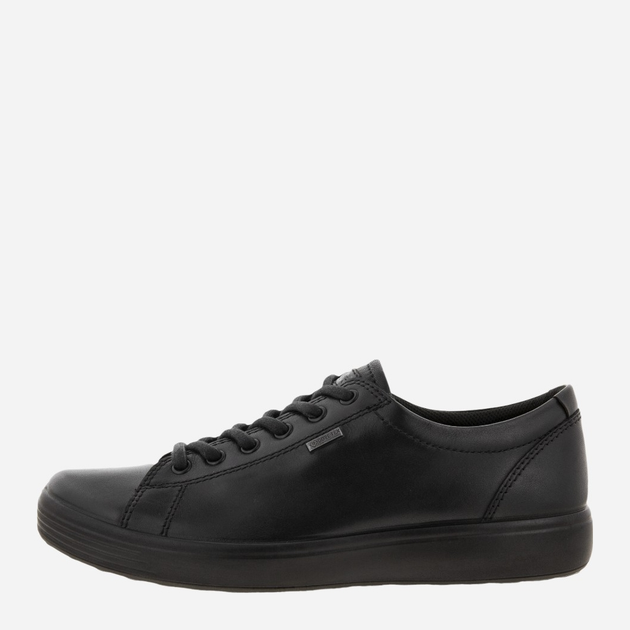 Чоловічі кеди низькі ECCO Soft 7 M 43036421001 46 Чорні (809704006611) - зображення 3
