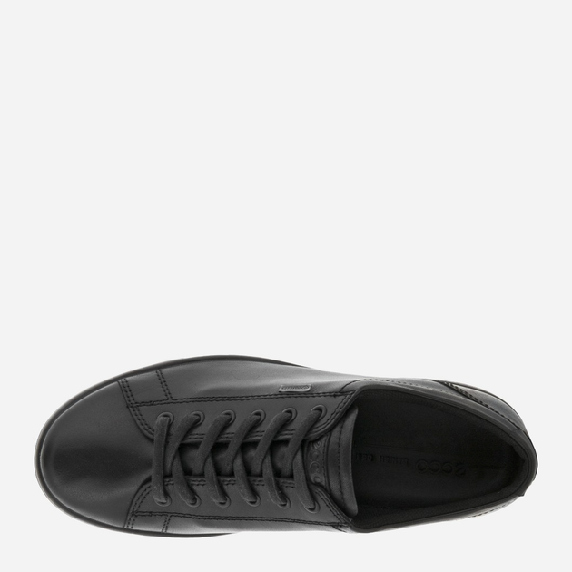 Чоловічі кеди низькі ECCO Soft 7 M 43036421001 46 Чорні (809704006611) - зображення 7