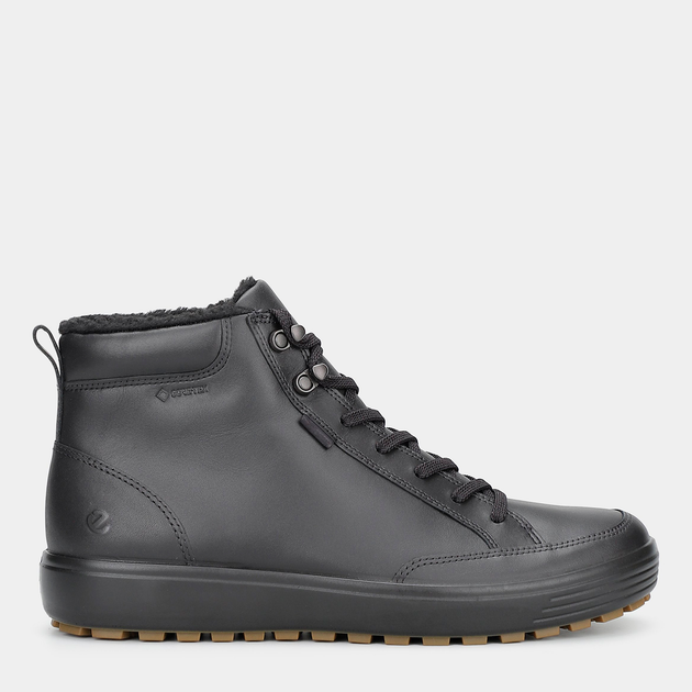 Sneakersy męskie skórzane za kostkę ECCO Soft 7 Tred M 45076401001 48 31.5 cm Czarne (194891609654) - obraz 1