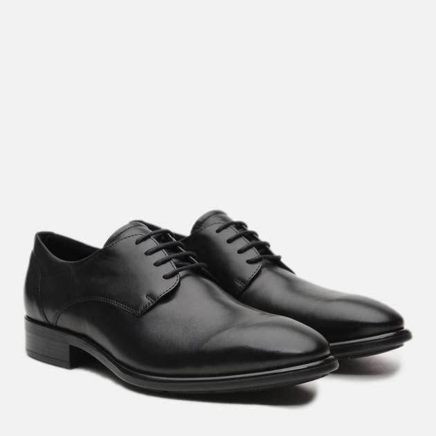 Buty derby męskie skórzane ECCO Citytray 51273401001 46 30.2 cm Czarne (825840894363) - obraz 3