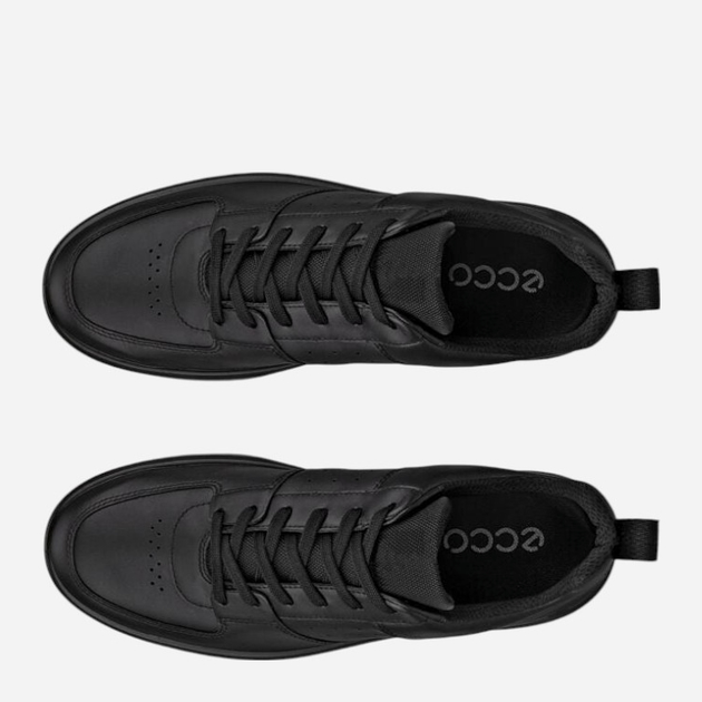 Sneakersy męskie skórzane do kostki ECCO Street 720 M 52081401001 47 30.8 cm Czarne (194890568976) - obraz 6