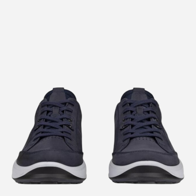 Sneakersy męskie skórzane ECCO Byway 2.0 52280450595 45 29.5 cm Granatowe (194891769679) - obraz 4