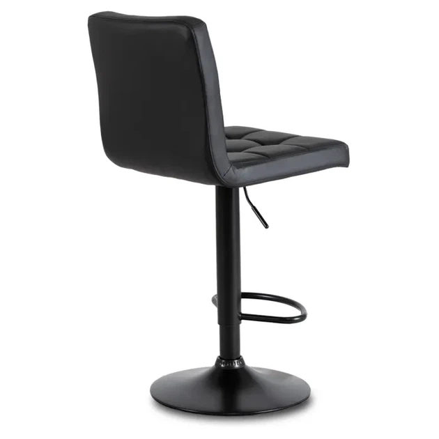 Барный стул MEBEL ELITE NERO Черный / экокожа ME.NERO/CZ/CZ/E/H - изображение 5