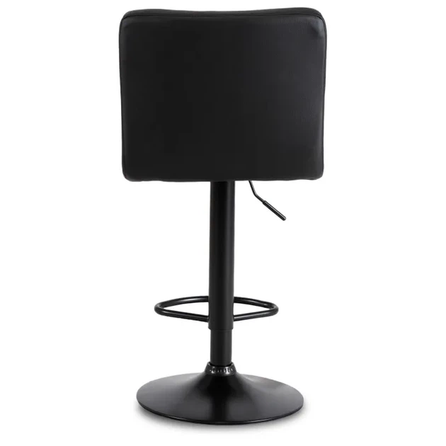 Барный стул MEBEL ELITE NERO Черный / экокожа ME.NERO/CZ/CZ/E/H - изображение 7
