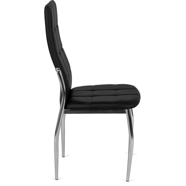 Стул кухонный MEBEL ELITE MOLLY, черный / экокожа ME.MOLLY/CZ/CH/E/K - изображение 3