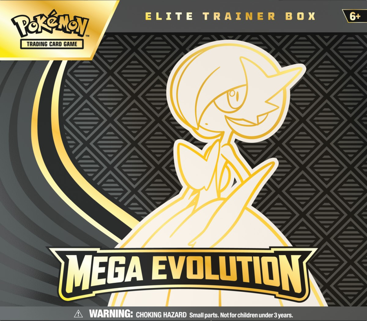 Dodatek Pokémon TCG: Mega Evolution - Elite Trainer Box - Gardevoir 1 szt (0196214129115) - obraz 1