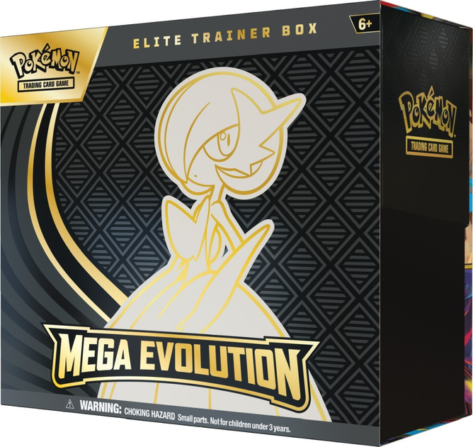 Dodatek Pokémon TCG: Mega Evolution - Elite Trainer Box - Gardevoir 1 szt (0196214129115) - obraz 3