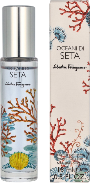 Мініатюра Парфумована вода унісекс Salvatore Ferragamo Oceani di Seta 15 мл (8052464892839) - зображення 2