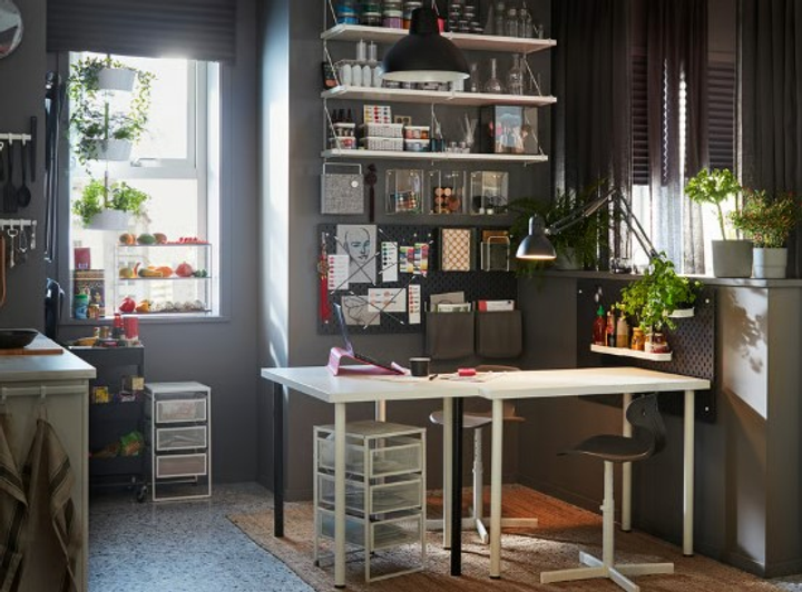 Komoda Ikea Lennart Biała 56 x 34 x 30 cm (303.261.77) - obraz 5