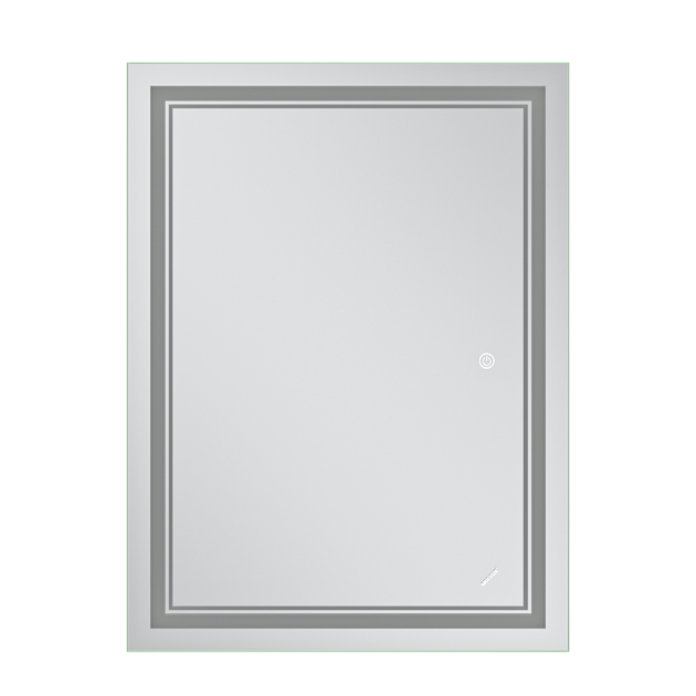 Зеркало Mixxus Premium QUADRO MR20-80x60-Reverse с Led Touch, Anti-fog, диммером, регулятором яркости (MP6619) - изображение 2