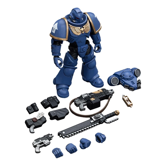 Фигурка JOYTOY Ultramarines Intercessors Warhammer 40K – фото
