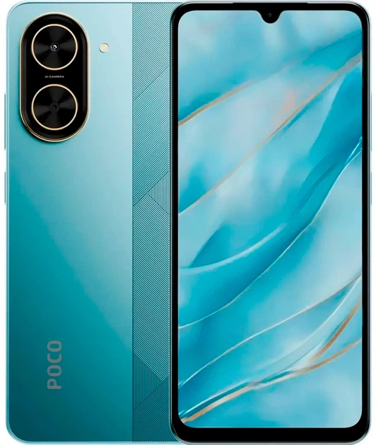 Мобильный телефон Poco C71 3/64GB Blue Global – фото, отзывы