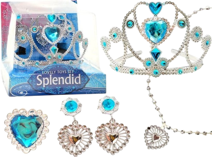 Zestaw biżuterii dla księzniczki Jokomisiada Elsa Frozen (8698111103424) - obraz 1
