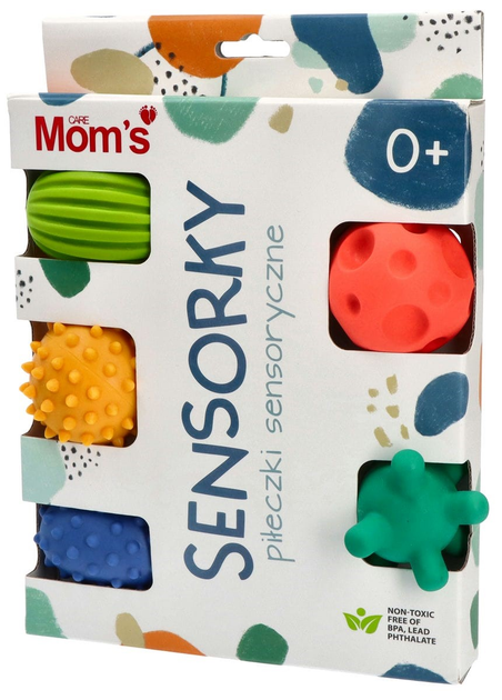 Piłeczki sensoryczne Hencz Toys Sensorky 5 szt (5907784468864) - obraz 1