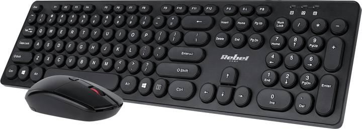 Zestaw bezprzewodowy Rebel WS400 Wireless Black (5901890118149) - obraz 2
