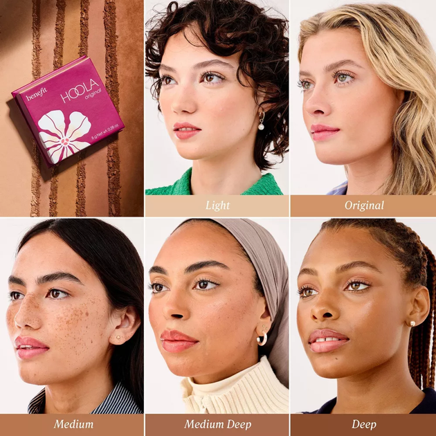 Бронзер для обличчя Benefit Hoola Matte Powder Bronzer Original матуючий 8 г (602004138729) - зображення 5
