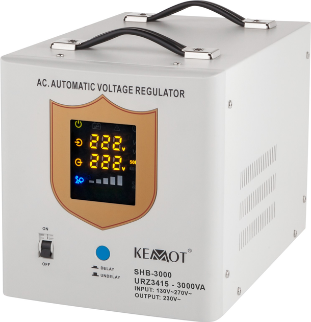 Stabilizator napięcia Kemot SHB-3000 3000VA 3% (5901890019088) - obraz 1