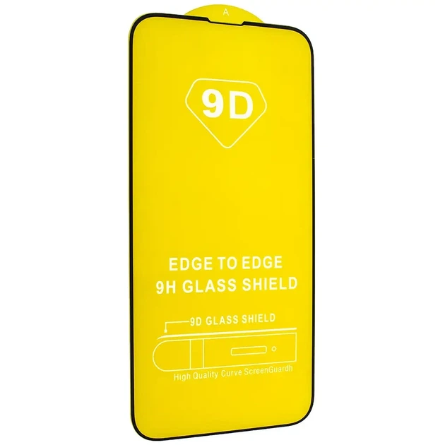 Защитное стекло 9D Полной оклейки для Apple iPhone 13 / Защитное стекло на телефон Айфон 13 - изображение 2