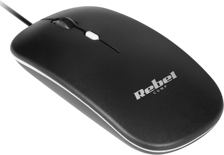 Комплект дротовий Rebel WDS200 USB Black (5901890118163) - зображення 7