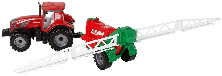 Іграшка LEAN Toys Сільськогосподарський трактор з обприскувачем Червоний 14836 (5905515353014) - зображення 4