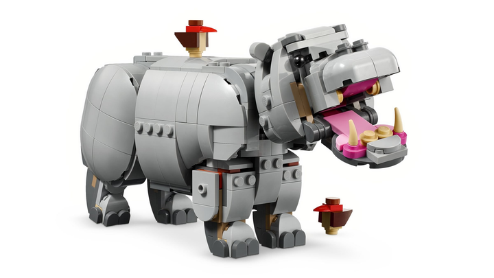 Zestaw klocków LEGO Creator Dzikie zwierzęta: dumny nosorożec z ptakami 780 elementów (31171) - obraz 5